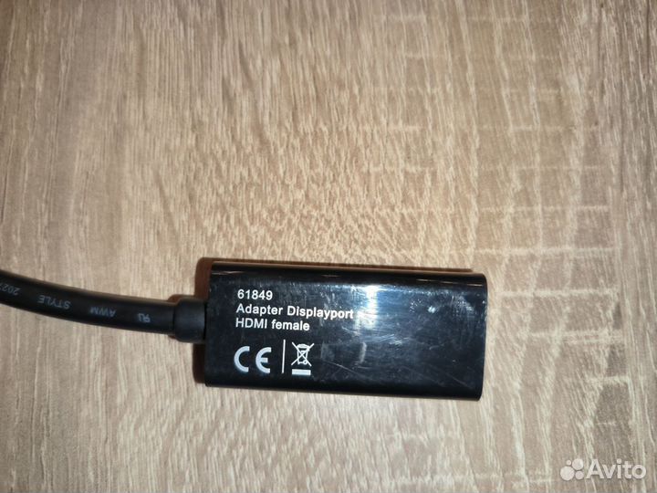 Переходник display port hdmi