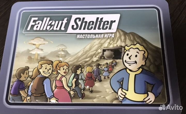 Fallout shelter настольная игра