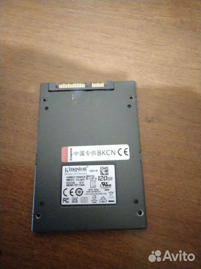 SSD диск Kingston A400 120 Гб