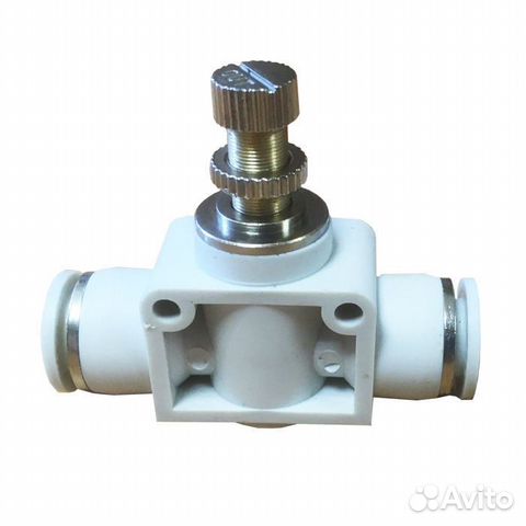 Кран игольчатый для пневмошлангов 10х6