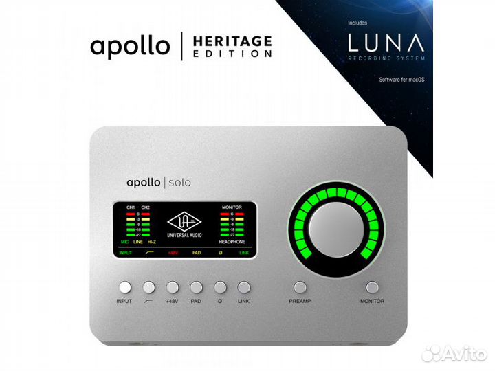 Universal Audio Apollo Solo USB Heritage Edition
