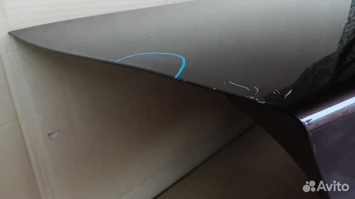 Kia Rio 4 c 17 крышка багажника