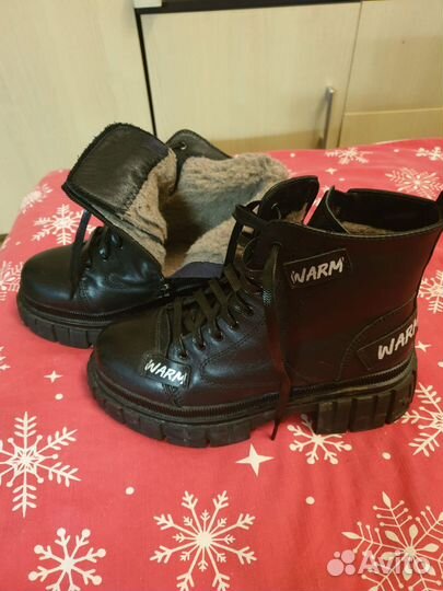 Ботинки зимние женские 37 размер новые