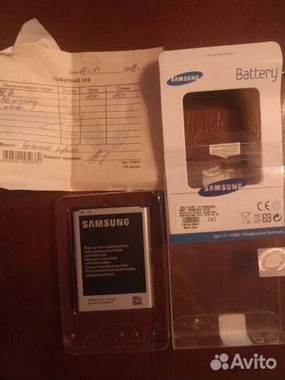 Аккумулятор для телефона samsung