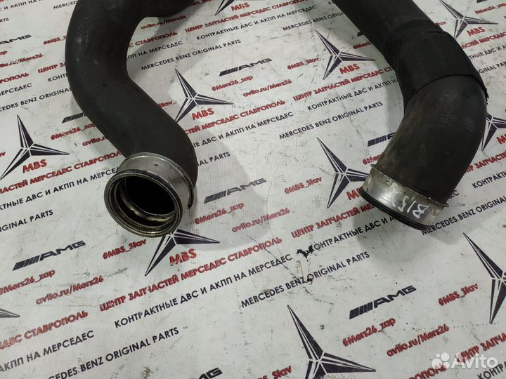 Патрубок интеркулера Om642 W211 Mercedes