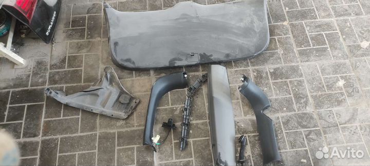 Пластик багажника mitsubishi outlander 3