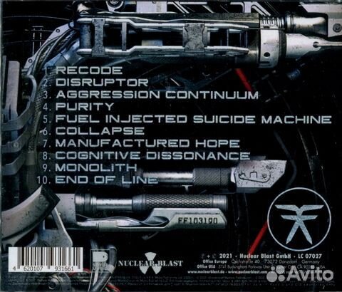 Fear Factory / Aggression Continuum (RU)(CD)