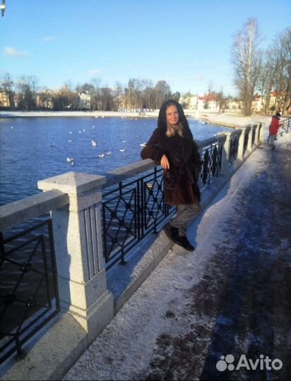 Шуба норка натуральный мех