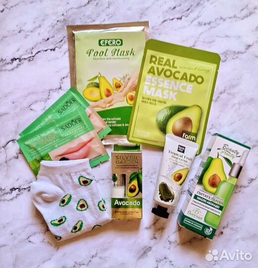 Подарочный бьюти-бокс Авокадо