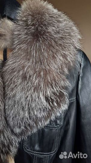 Дубленка кожаная