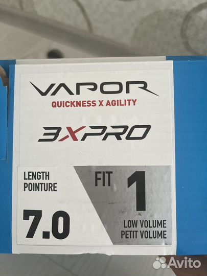 Хоккейные коньки bauer vapor 3x pro 7.0