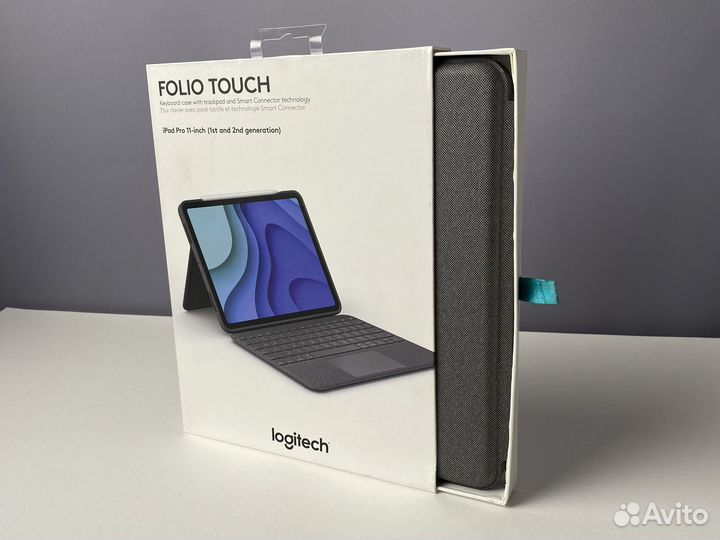 Logitech Folio Touch iPad Pro 1-2 gen Oxford Gray