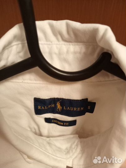 Ralph lauren рубашка белая