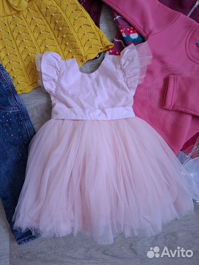 Набор одежды для девочки 74-80 бу