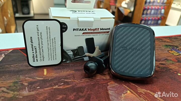 Автомобильный держатель магнитный pitaka новый