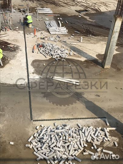 Канатная резка бетона