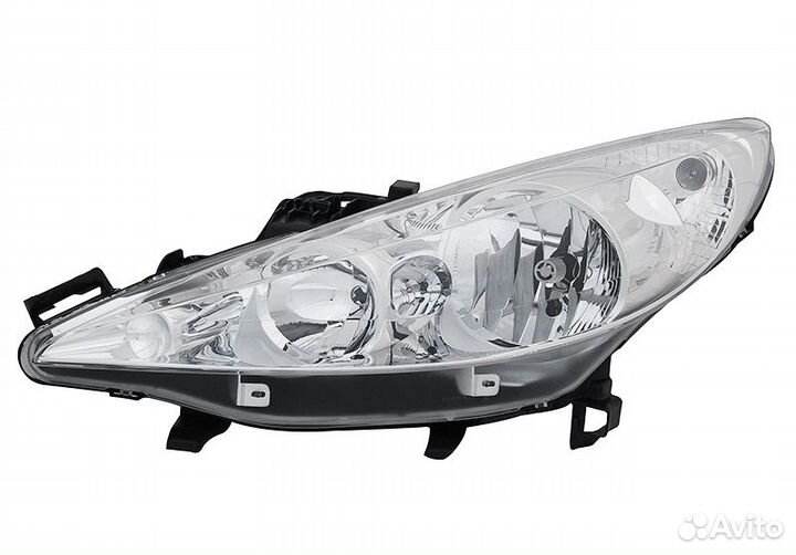 Фара левая Peugeot 207 (2006-2015)