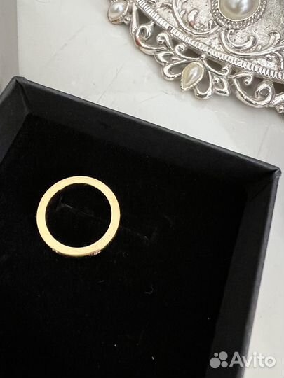 Золотое кольцо cartier