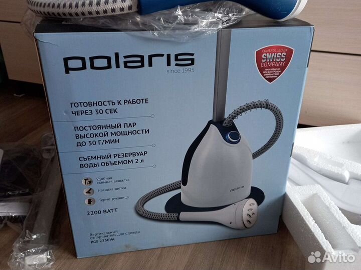 Отпариватель для одежды Polaris pgs2230va,новый
