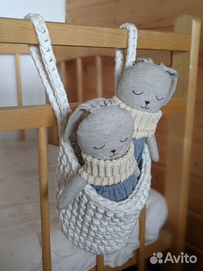Игрушка зайчик ручной работы