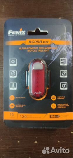 Фонарь мощный Fenix USB Type-C