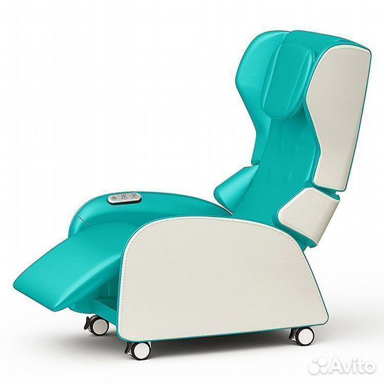 Массажное кресло складное бирюзовое