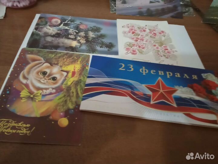 Открытки винтаж 70-90годов