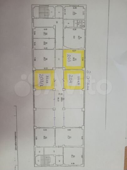 Аренда офисных помещений 166.6 м²