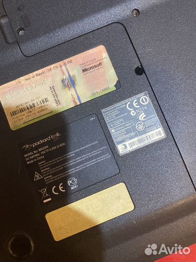 Ноутбук packard bell