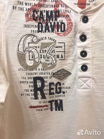 Лонгслив Camp David (новый)