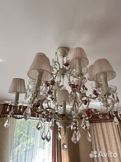 Люстра хрустальная