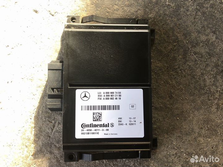 Блок управления дистроником Mercedes S class w222