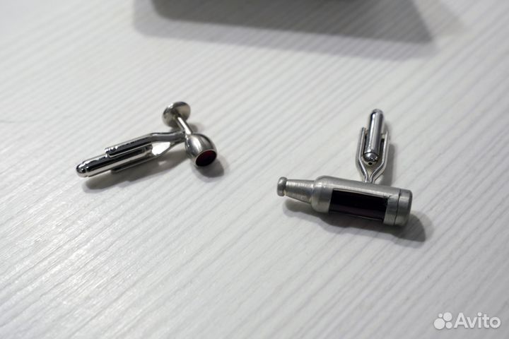 Запонки для рубашки декоративные новые