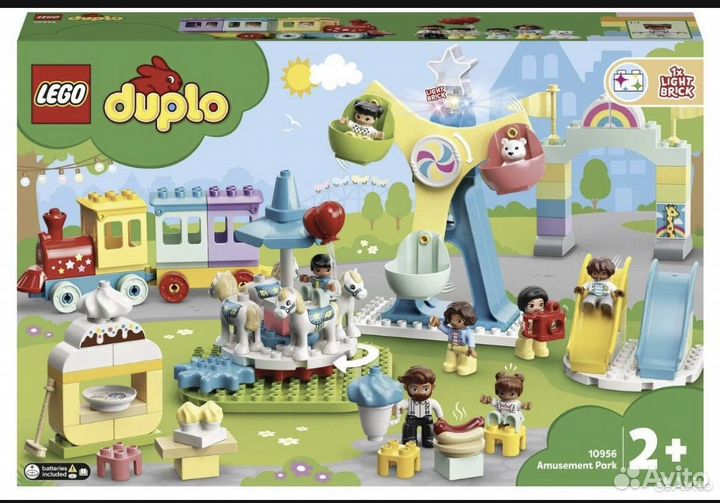 Новый набор Lego duplo парк развлечений 10956