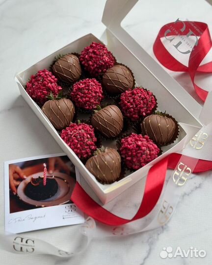 Клубника в шоколаде