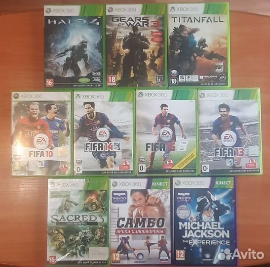 Диски Xbox360 лицензионные