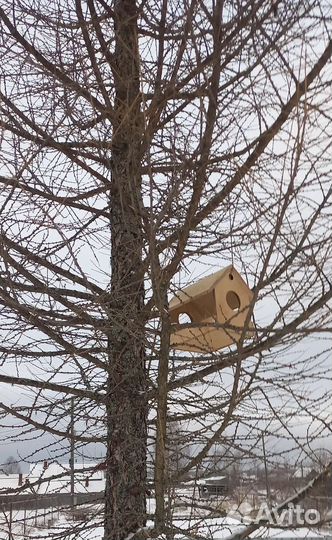 Кормушка для птиц из дерева