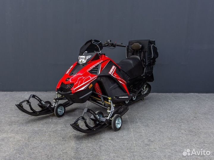 Снегоход Sharmax SN-280 красный (ST)