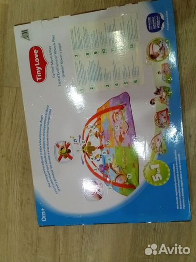 Развивающий коврик Tiny love Разноцветное сафари