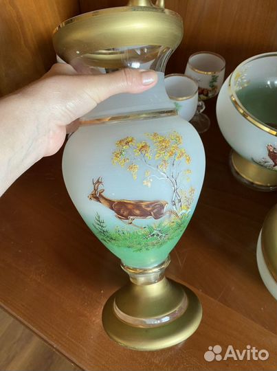 Набор посуды Чехия Crystal art