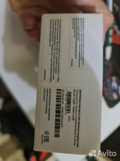 Беспроводные наушники apple airpods pro