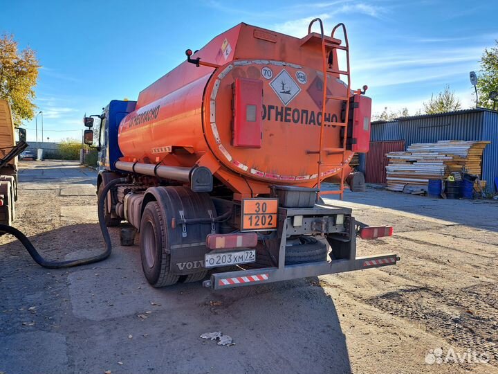 Топливозаправщик volvo