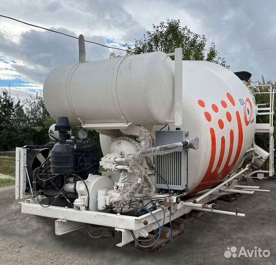 Установка автобетоносмесителя