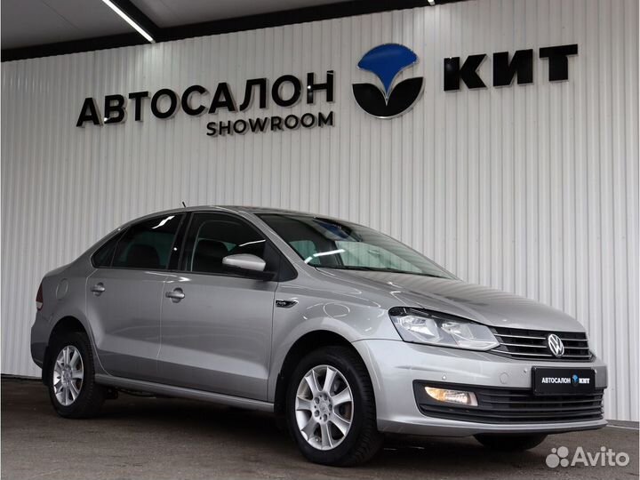 Volkswagen Polo 1.6 AT, 2018, 91 550 км