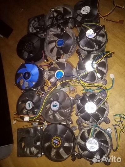 Охлаждение для корпуса и процов