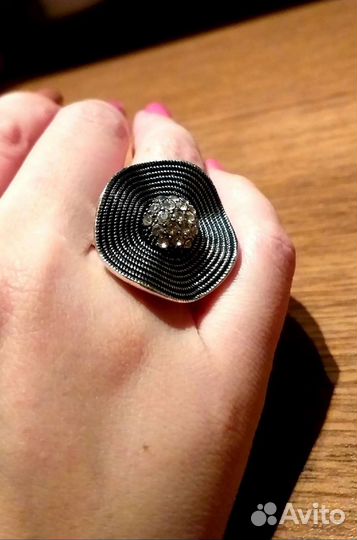 Кольцо, 18р., новое