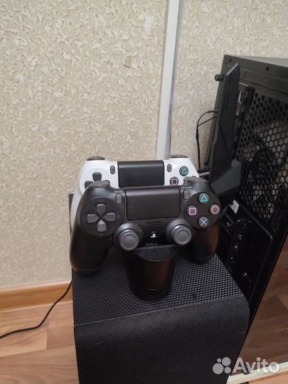 Геймпад dualshock 4 v2 оригинал ps4 + докстанция
