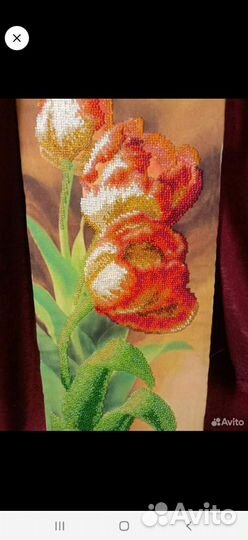 Картина вышивка бисером