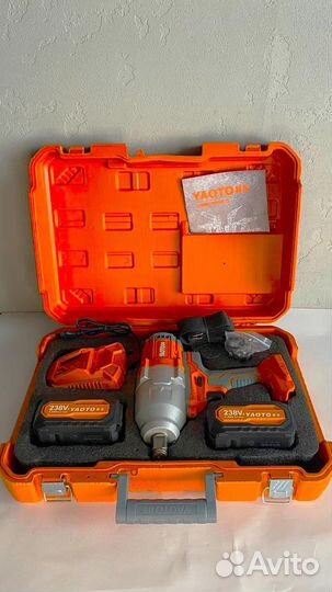 Гайковерт аккумуляторный бесщеточный ударный 238V