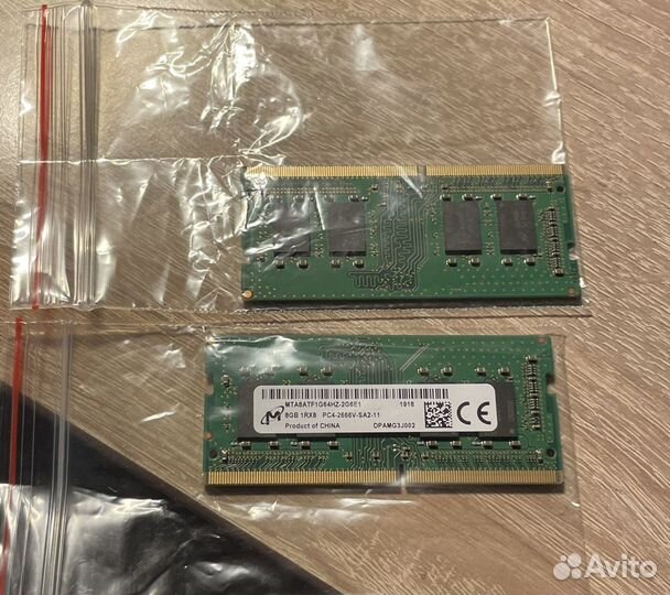 Оперативная память Micron 8gb ddr4 2666mhz